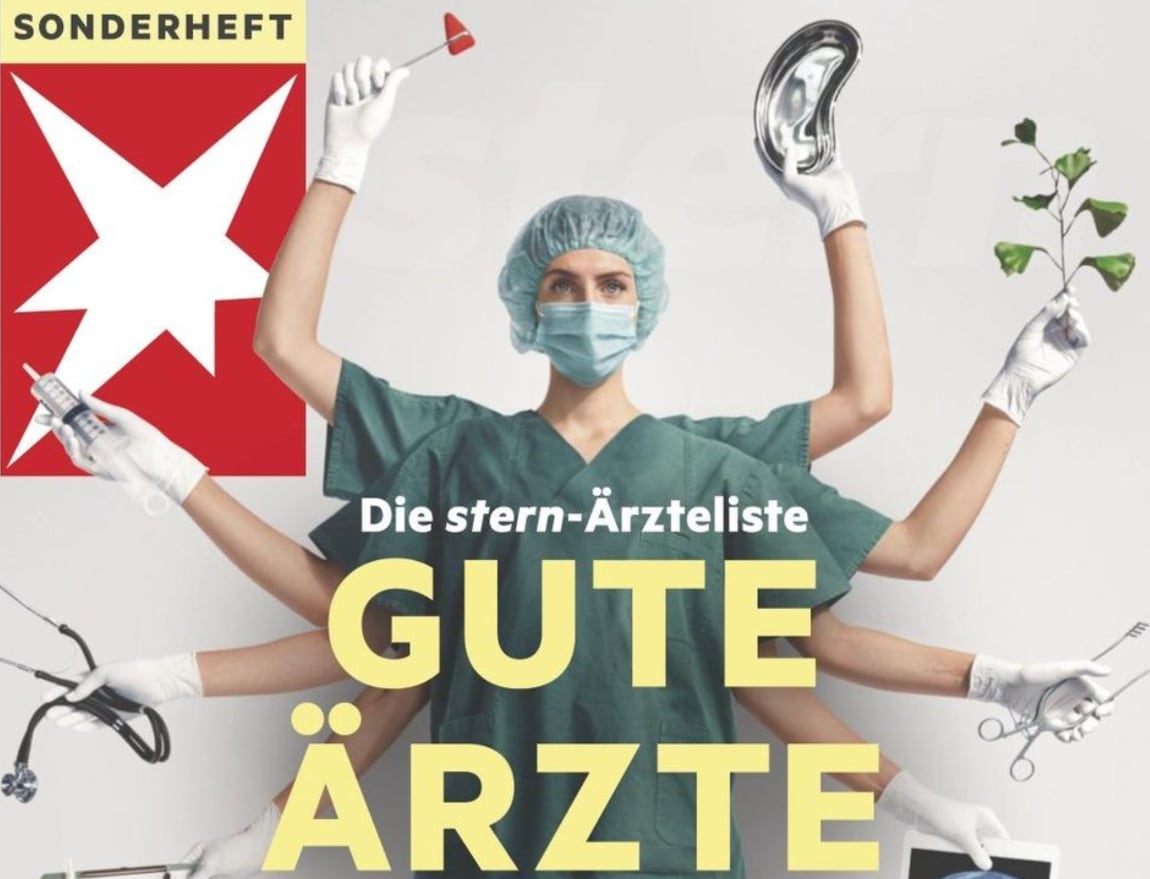 Dr. Breyer wird in die neue stern Ärzteliste aufgenommen.