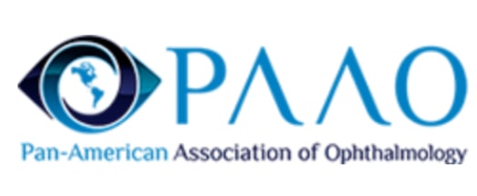 Logo der Pan-American Association of Ophthalmology.