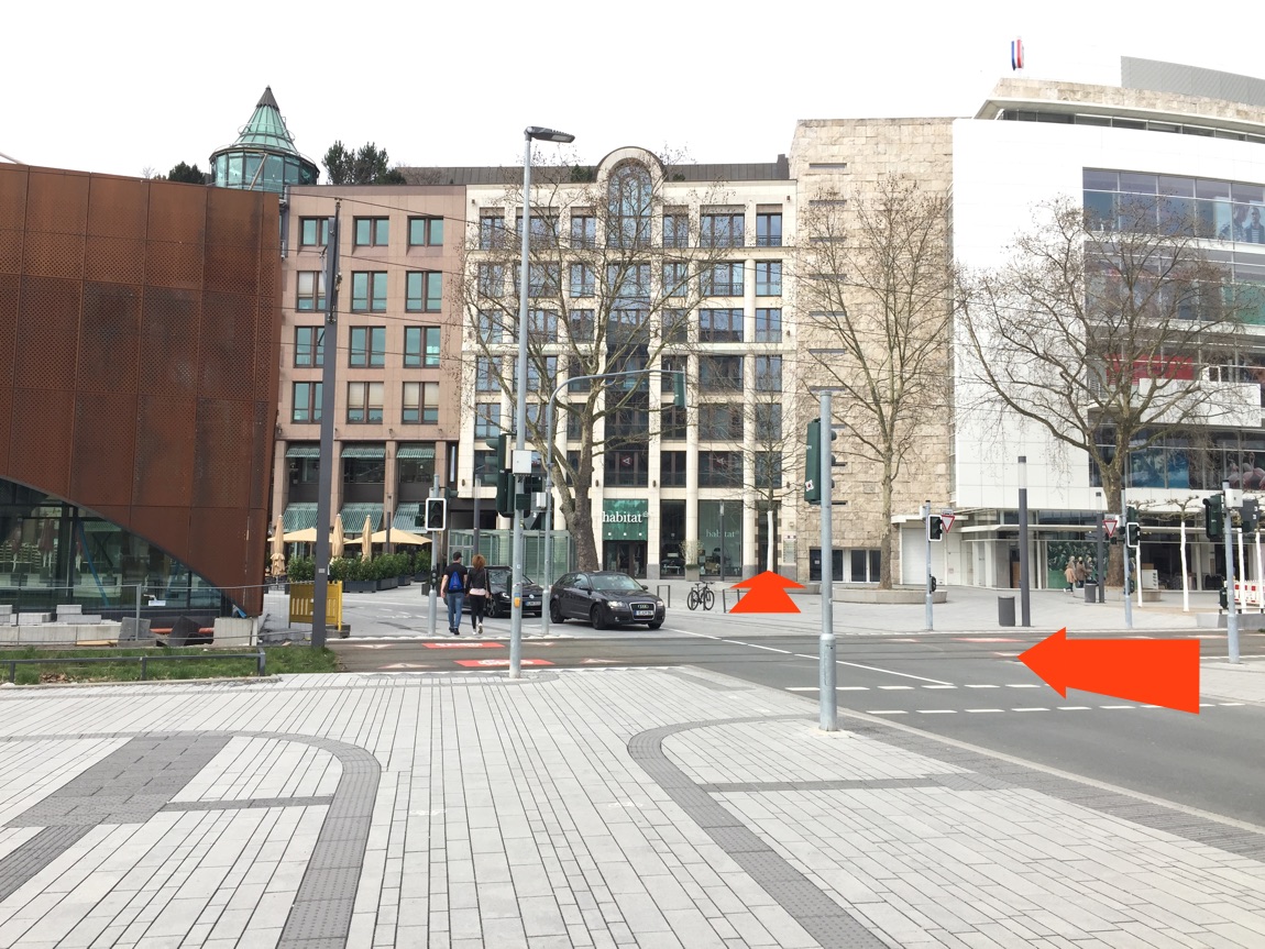 Wegbeschreibung zur Praxis am Martin-Luther-Platz