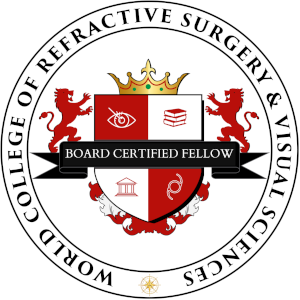 Badge – Fellow of the World College of Refractive Surgery and Visual Science