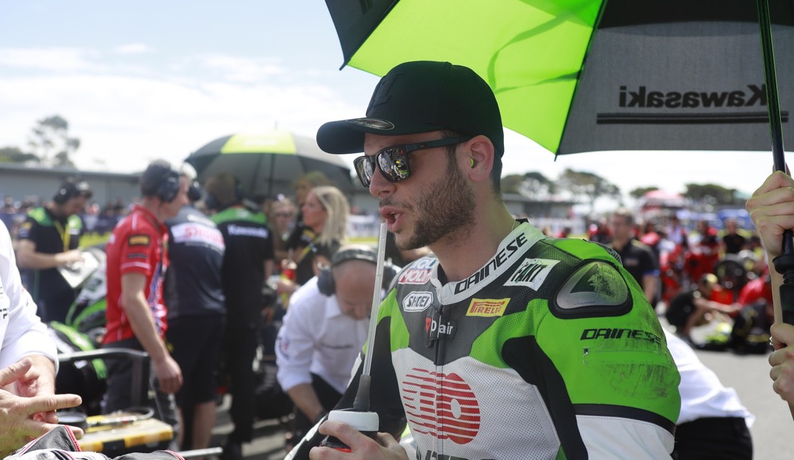 Sandro Cortese, zweifacher Weltmeister im Motorradsport