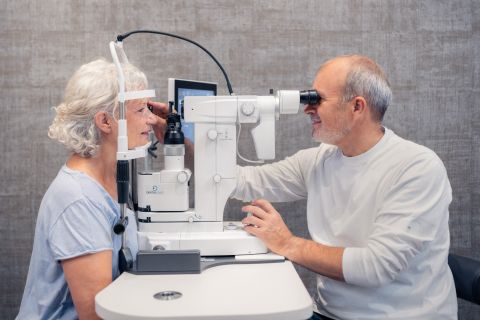 Teaserfoto Lasertherapie bei grünem Star