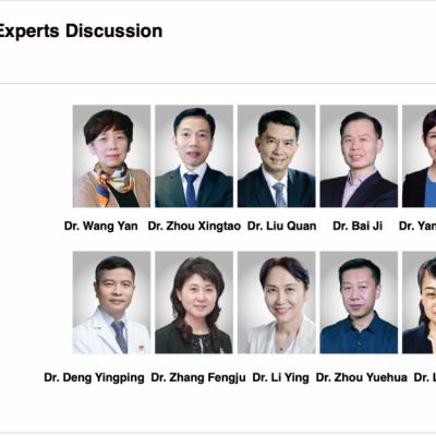 Dr. Breyer gibt ein Webinar mit Augenchirurgen aus China
