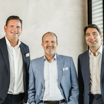 Dr. Breyer, Dr. Klabe und Prof. Kaymak