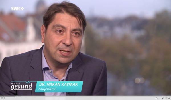 SWR-Interview mit Dr. Kaymak über Kurzsichtigkeit bei Kindern