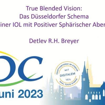 Vortrag von Dr. Breyer beim DOC 2023 Kongress