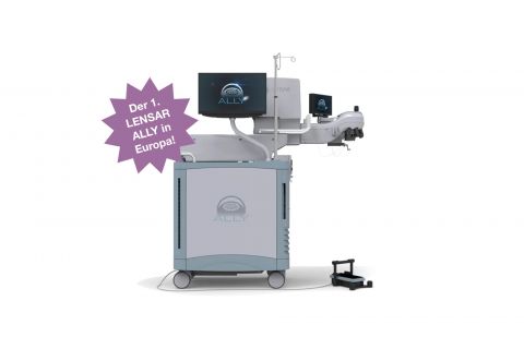 Teaserfoto LENSAR® ALLY Femtosekundenlaser